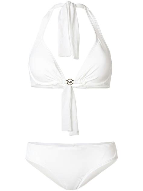 michael kors swimsuits on sale|Michael Kors white bikini.